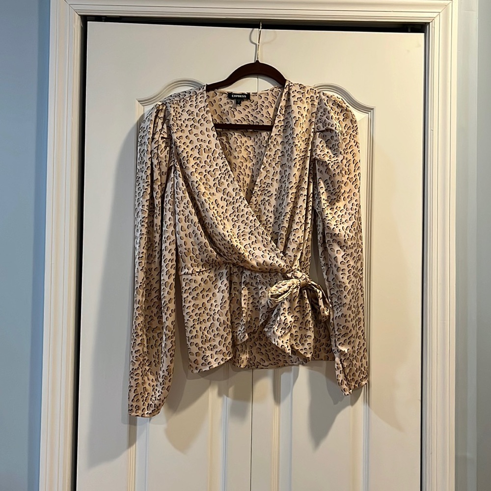 Express Wrap Blouse